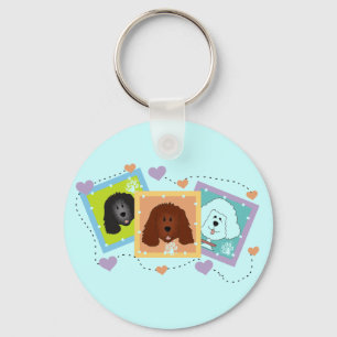 Dog Portraits Tshirts and Gifts Key Ring