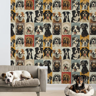 Dog Portraits Wallpaper