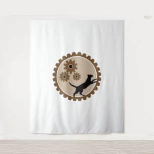 dog powered cage with wheels   tapestry