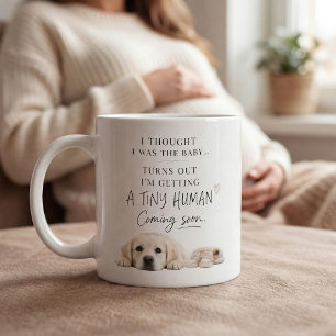 Dog Pregnancy Announcement Labrador Coffee Mug