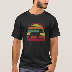 Dog Puppies Dog Animal Dog Dad Mum Dachshund T-Shirt