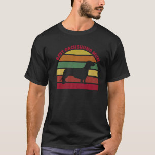 Dog Puppies Dog Animal Dog Dad Mum Dachshund T-Shirt