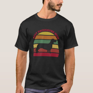 Dog Puppies Dog Animal Dog Dad Mum Dachshund T-Shirt