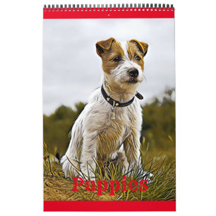 Dog puppies puppy calendar