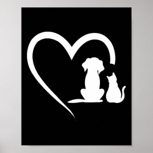 Dog Puppy And Ba1 Poster