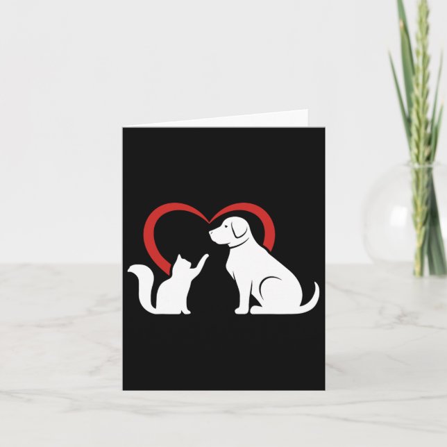 Dog Puppy And Ba  Card (Front)