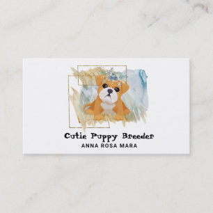 *~* Dog Puppy Breeder Walker Day Care Business Card