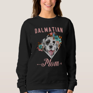 Dog  Puppy Cute Dalmatian Mum Sweatshirt