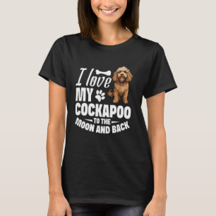 Dog Puppy Lover Enthusiast I Love My Pet Lover Coc T-Shirt