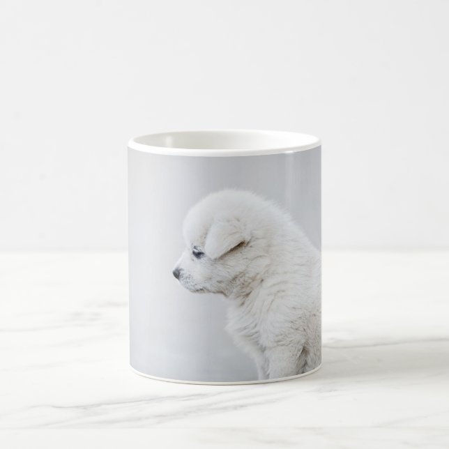 Dog Puppy Pet Animal Lonely Coffee Mug (Center)