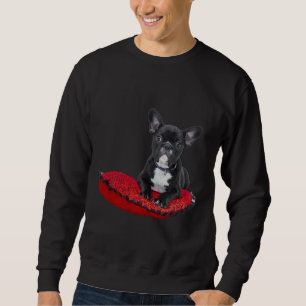 Dog Puppy Pets Buldog Bulldog Lover Animals French Sweatshirt