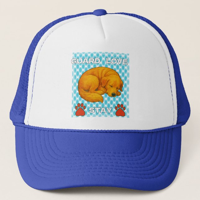 dog quote trucker hat (Front)
