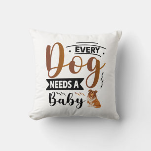 Dog Quotes men's Cushion