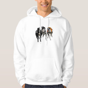 DOG RACE GREYHOUND HOODIE