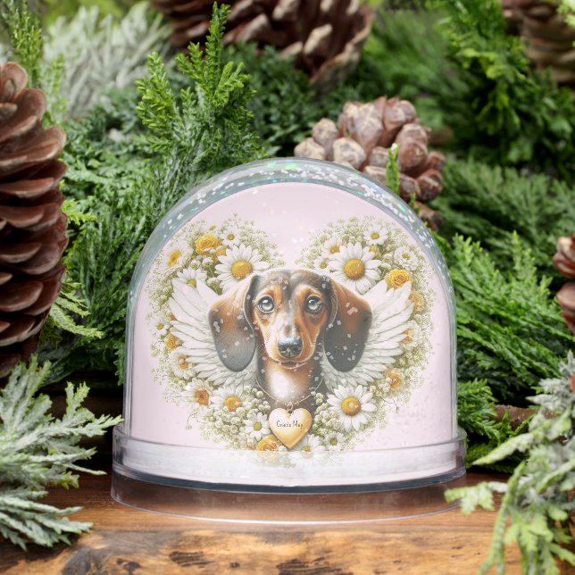 Dog Remembrance  Snowglobe (Winter)