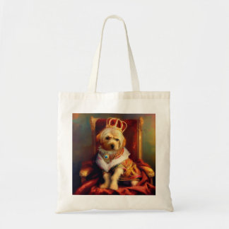 Dog Renaissance King Tote Bag
