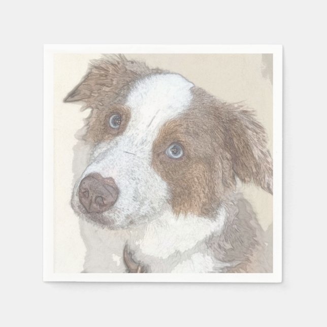 Dog, Rest, Pet Napkin (Front)