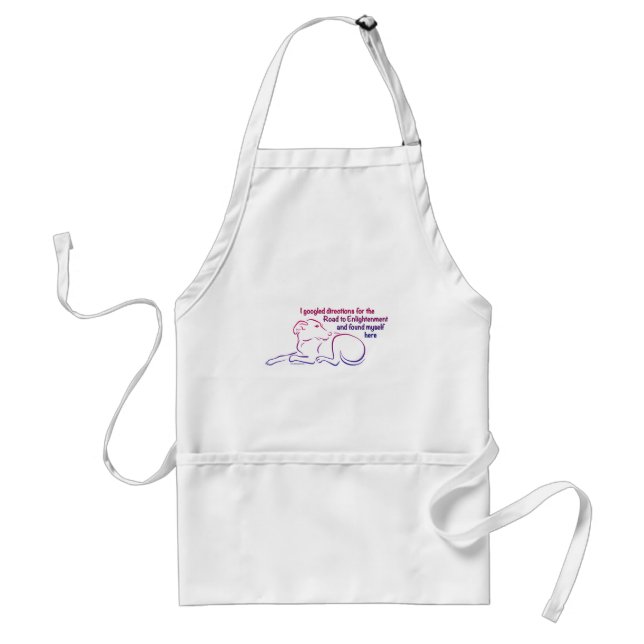 Dog Road to Enlightenment Standard Apron (Front)