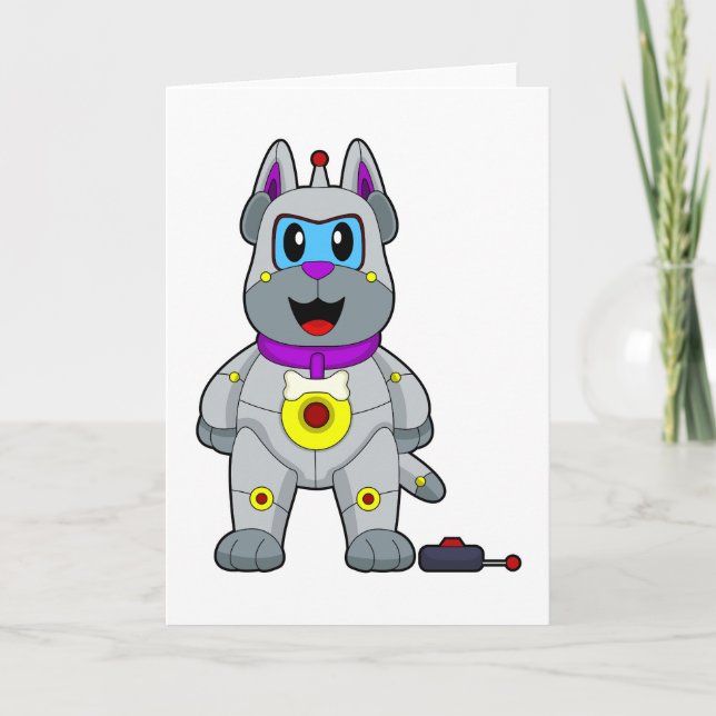 Dog Robot Card (Front)