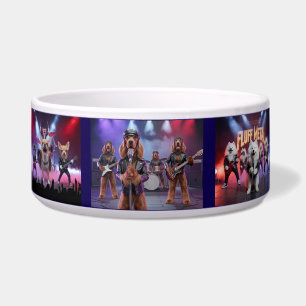 Dog Rock Star Bowl