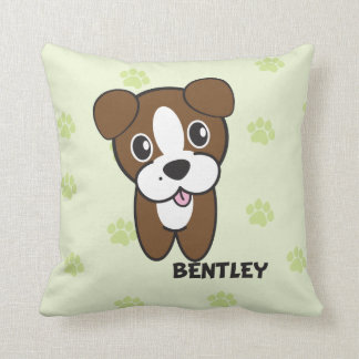 Dog Rockets Cartoons™ - Bentley Cushion