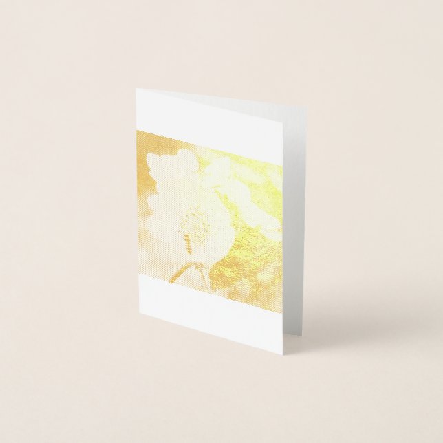 Dog Rose Day Foil Card (Front)