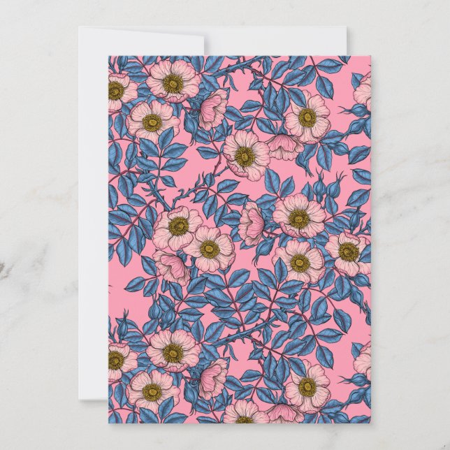 Dog rose pattern (Front)