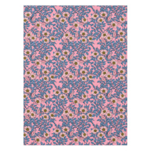 Dog rose pattern tablecloth