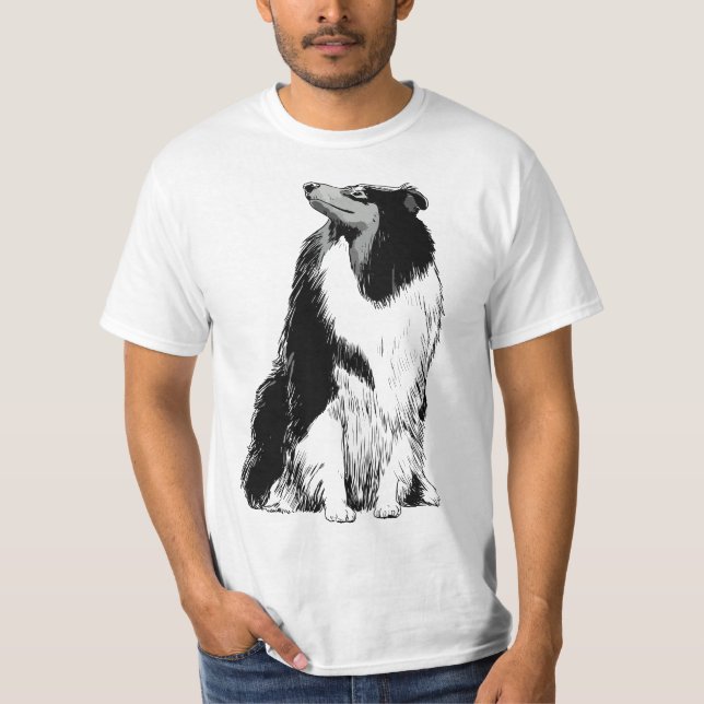 Dog Rough Collie T-Shirt (Front)