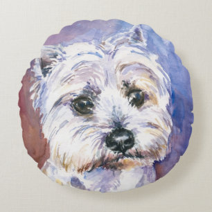 Dog Round Cushion