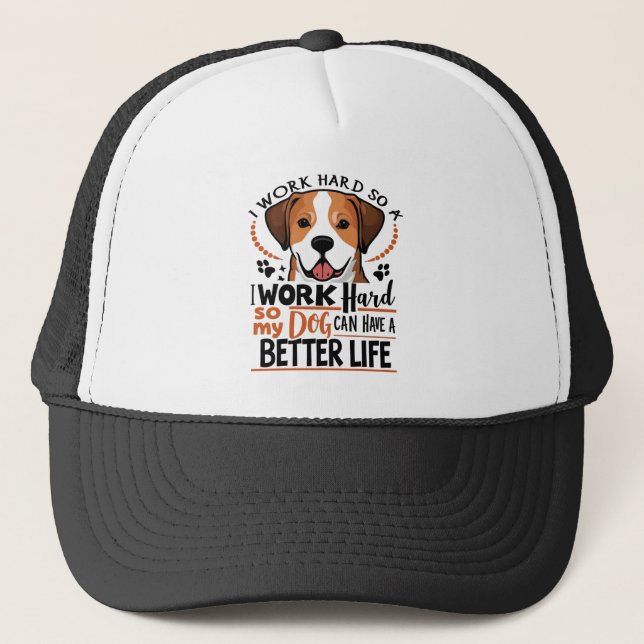 Dog’s Best Life Trucker Hat (Front)