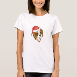Dog Santa Hat - Funny Christmas _7 T-Shirt