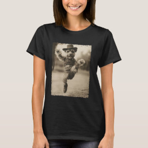 Dog Schnauzer Funny Cowboy T-Shirt
