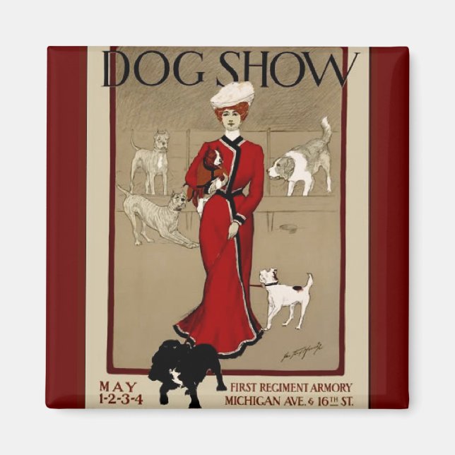 Dog Show Magnet (Front)
