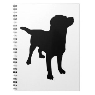 Dog Silhouette Notebook