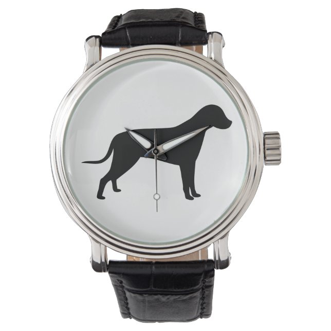 Dog Silhouette Watch (Front)