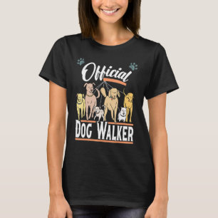 Dog Sitting Walker Sitter Pet Sitters 2 T-Shirt