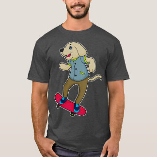 Dog Skater Skateboard 3 T-Shirt