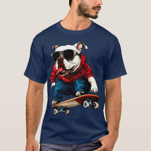 Dog skater / skateboard dog T-Shirt