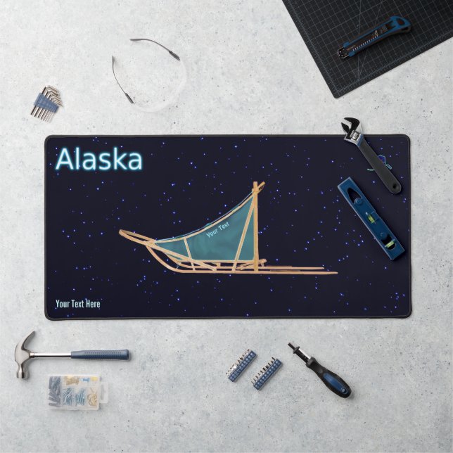 Dog Sled - Alaska Desk Mat (Workstation)