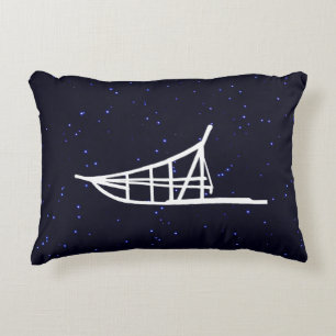 Dog Sled Decorative Cushion