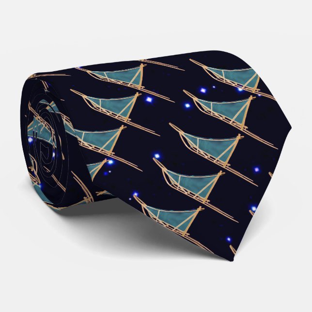 Dog Sled Tie (Rolled)