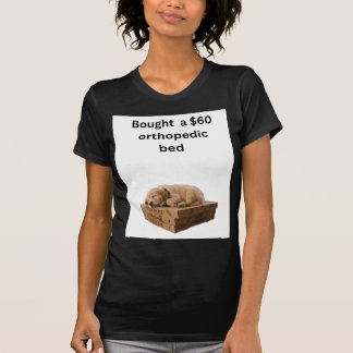 Dog sleeping on a pizza box T-Shirt