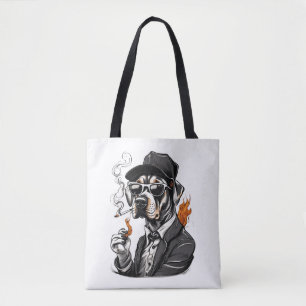 Dog Smoking Essential T-Shirt Tote Bag
