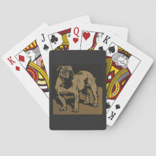 Dog - Square Animals Illustration Playing Cards
