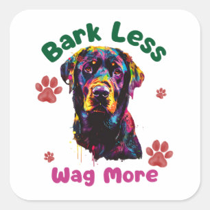 DOg Square Sticker
