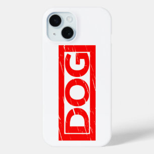 Dog Stamp iPhone 15 Case