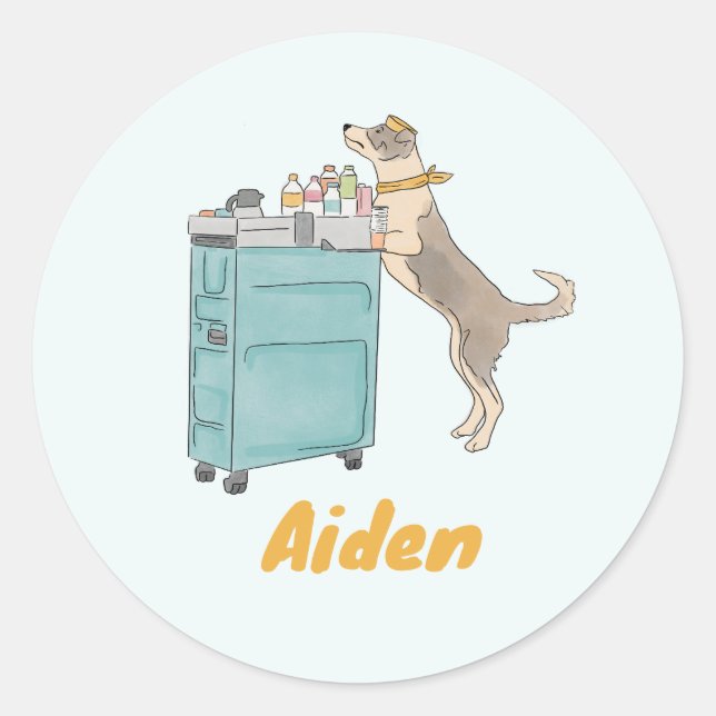 Dog Sticker (Front)