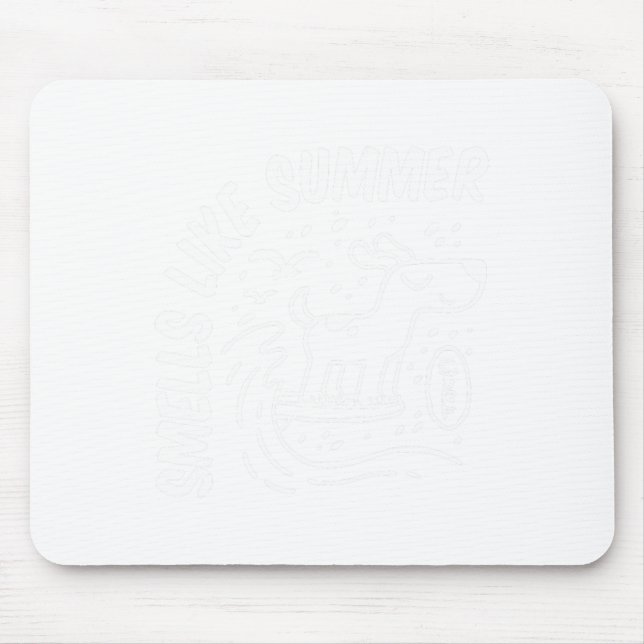 Dog Surfing  Mouse Pad (Front)