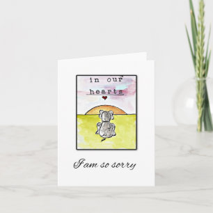 Dog Sympathy Card, Memorial, Bereavement Card